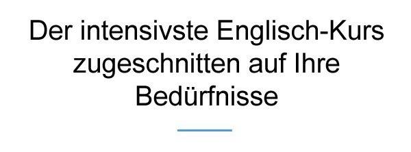 Englisch Intensiv Kurs für  Heilbronn
