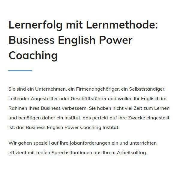 Englisch für Unternehmen in  Schwalbach (Taunus)