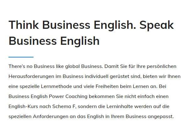 Think Business English für 97070 Würzburg