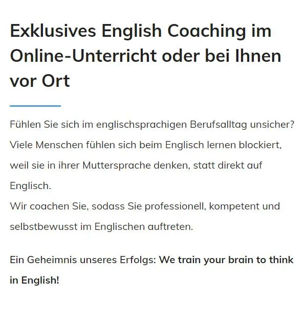 Business Englisch Lernen in 63571 Gelnhausen