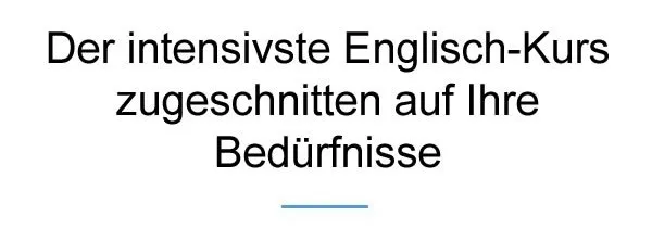 Englisch Intensiv Kurs aus  Kleinblittersdorf