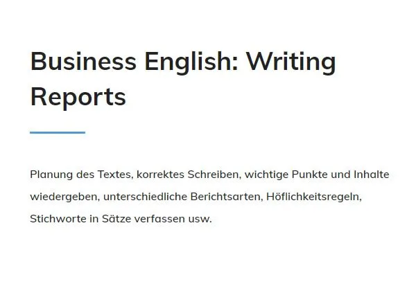 Englisch Korrektes Schreiben aus  Bonndorf (Schwarzwald)